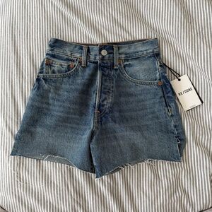 Re/Done Jean Shorts